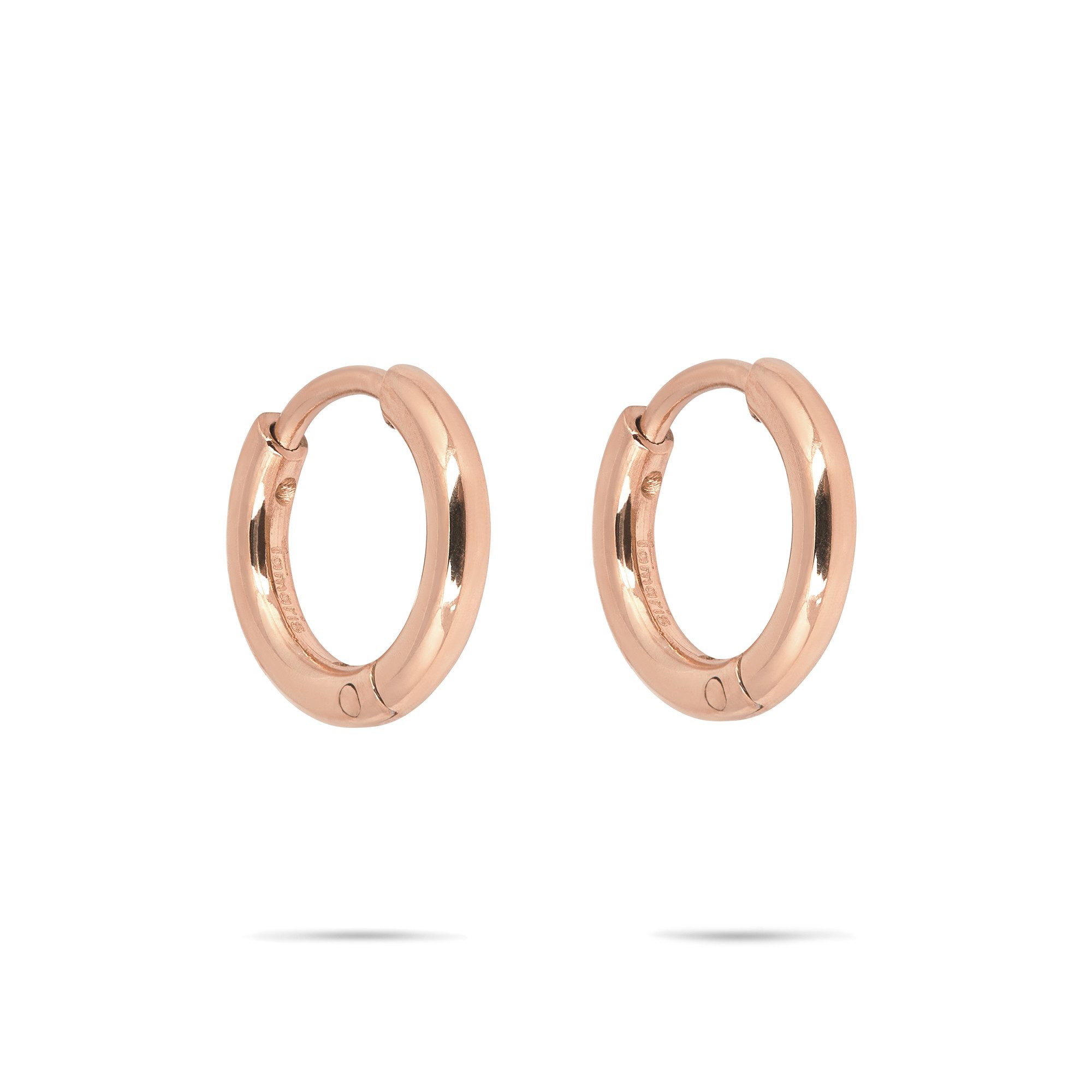 Tamaris Paar Creolen Schmuck Geschenk Creolen mit abnehmbaren Einhängern in Blüten-Otpik, mit Zirkonia (synth)