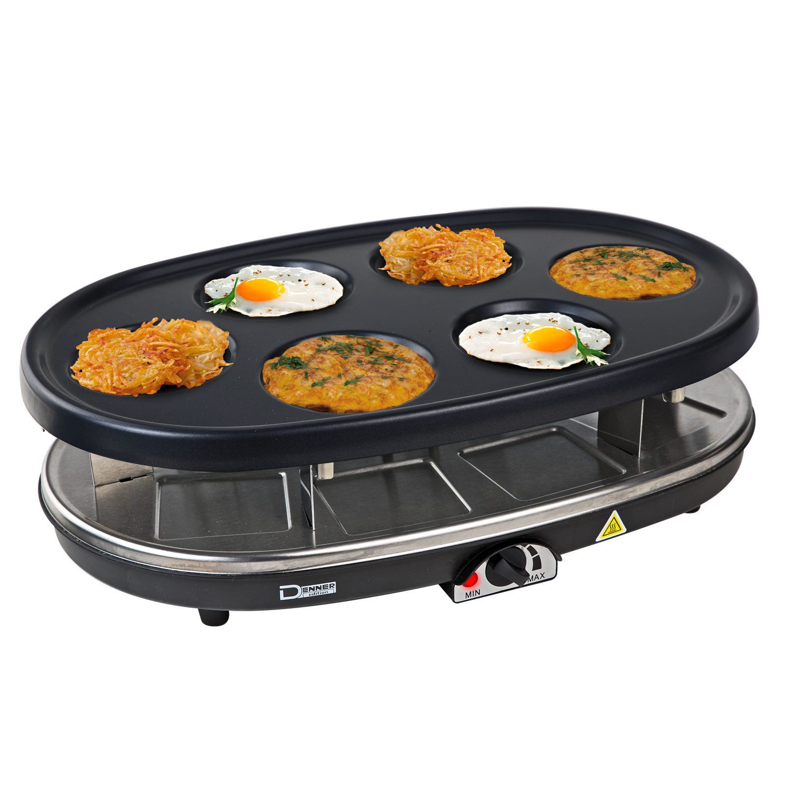 DEMA Raclette Raclette-Grill Tessin 3 in 1