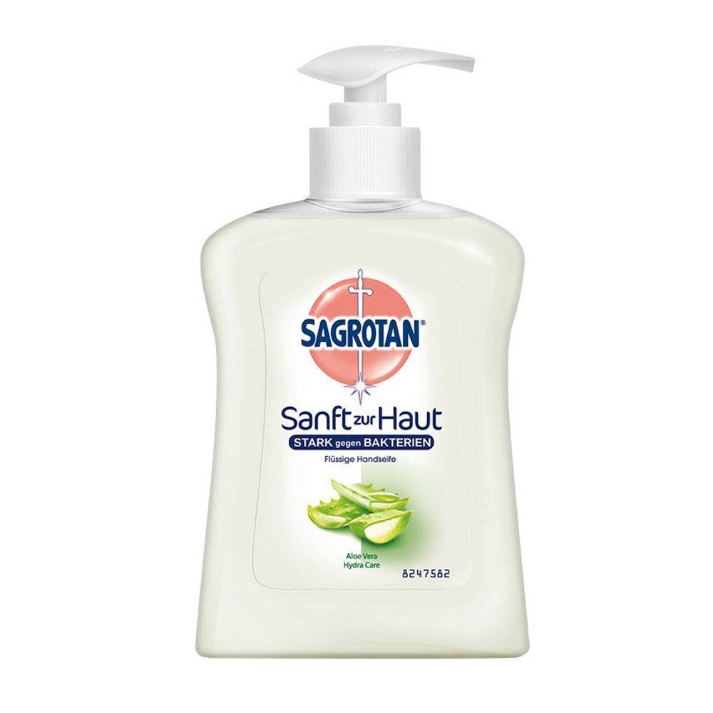 SAGROTAN Druckerpapier Sagrotan Flüssigseife Sanft zur Haut Aloe Vera Spender 250ml