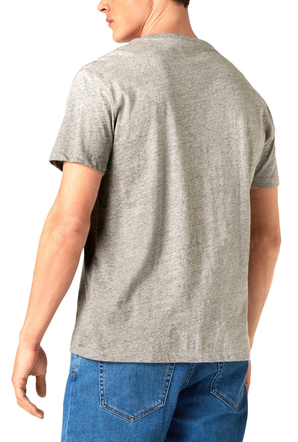 Polo Ralph Lauren T-Shirt Custom Slim Fit hochwertiger Interlock-Stoff Bio-Baumwolle, die umweltfreundlich produziert wurde