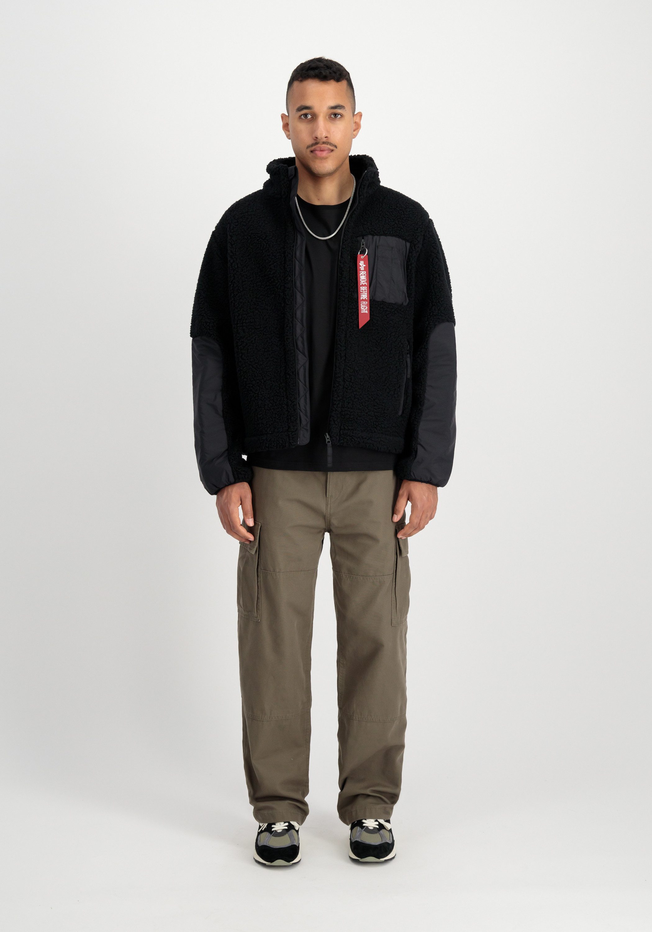 Alpha Industries Funktionsjacke Sherpa Zip-Jacket