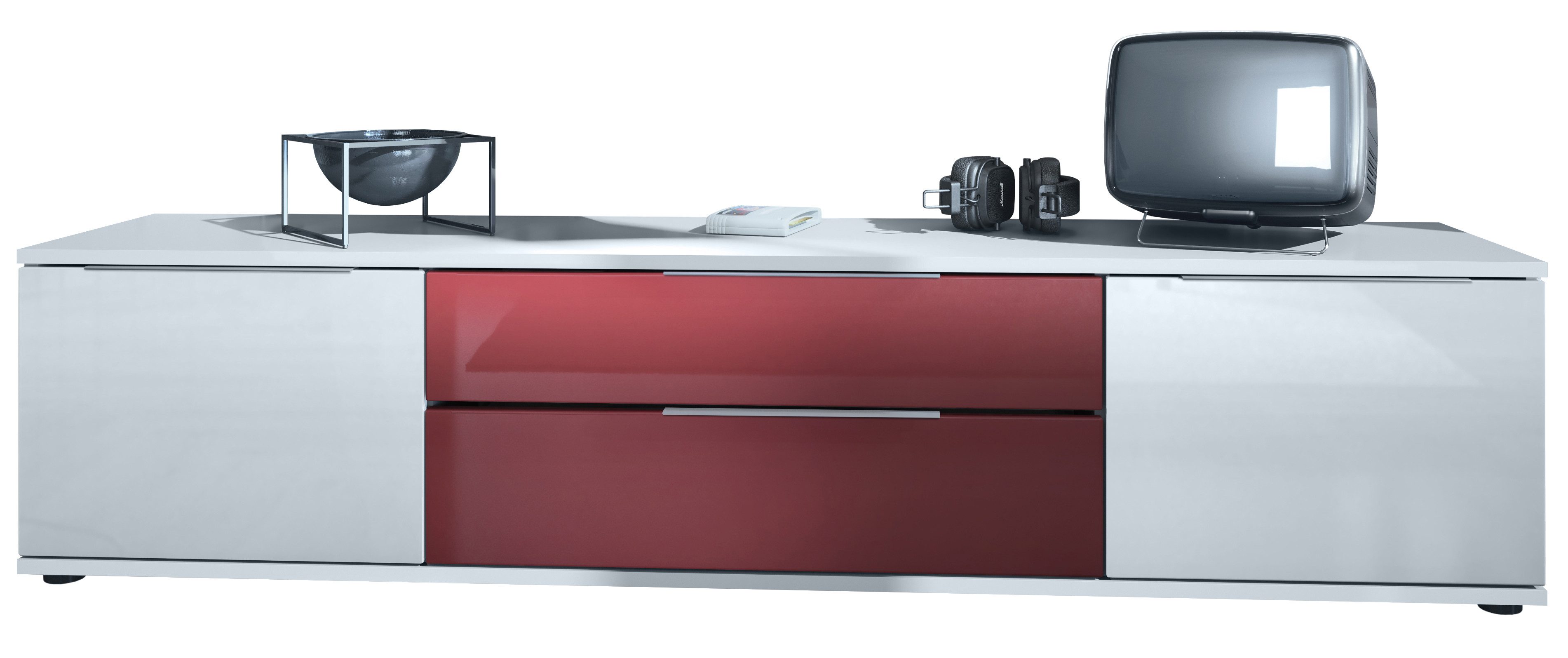 Vladon Lowboard Linio V2 (Fernsehtisch, mit günstig online kaufen