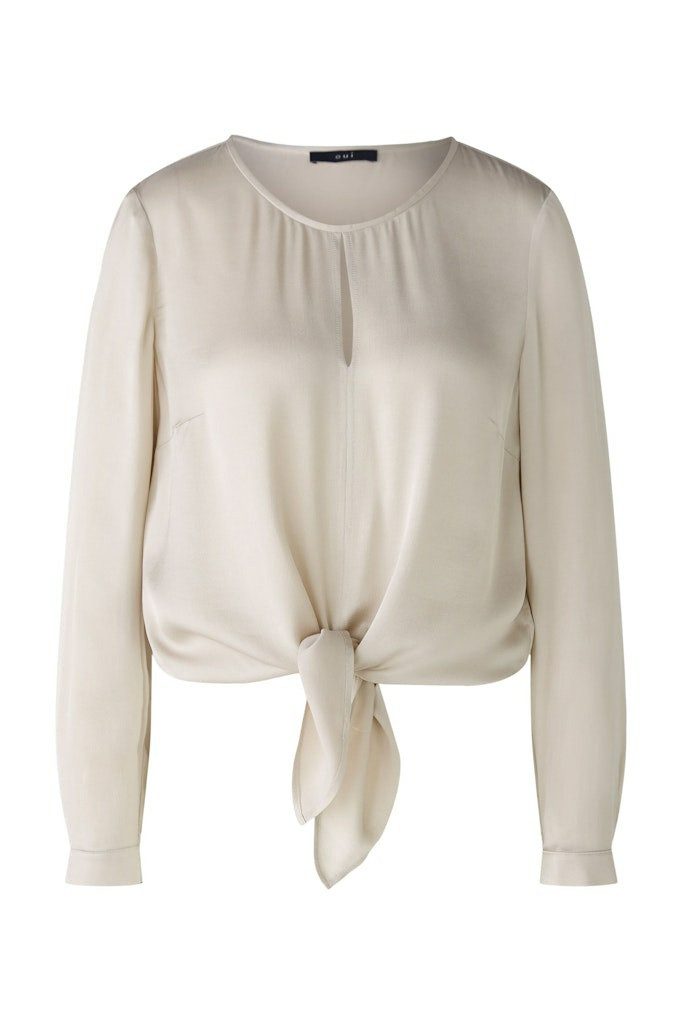 Oui Langarmbluse Langarmbluse für Damen (1-tlg)