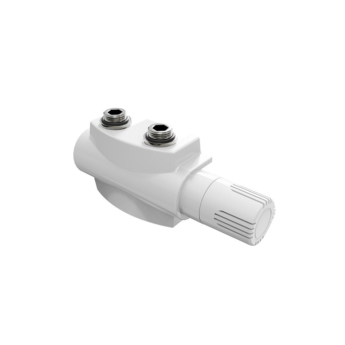 Heizkörperthermostat Multiblock Heizkörper Anschluss Ventil Set Thermostatkopf Weiß