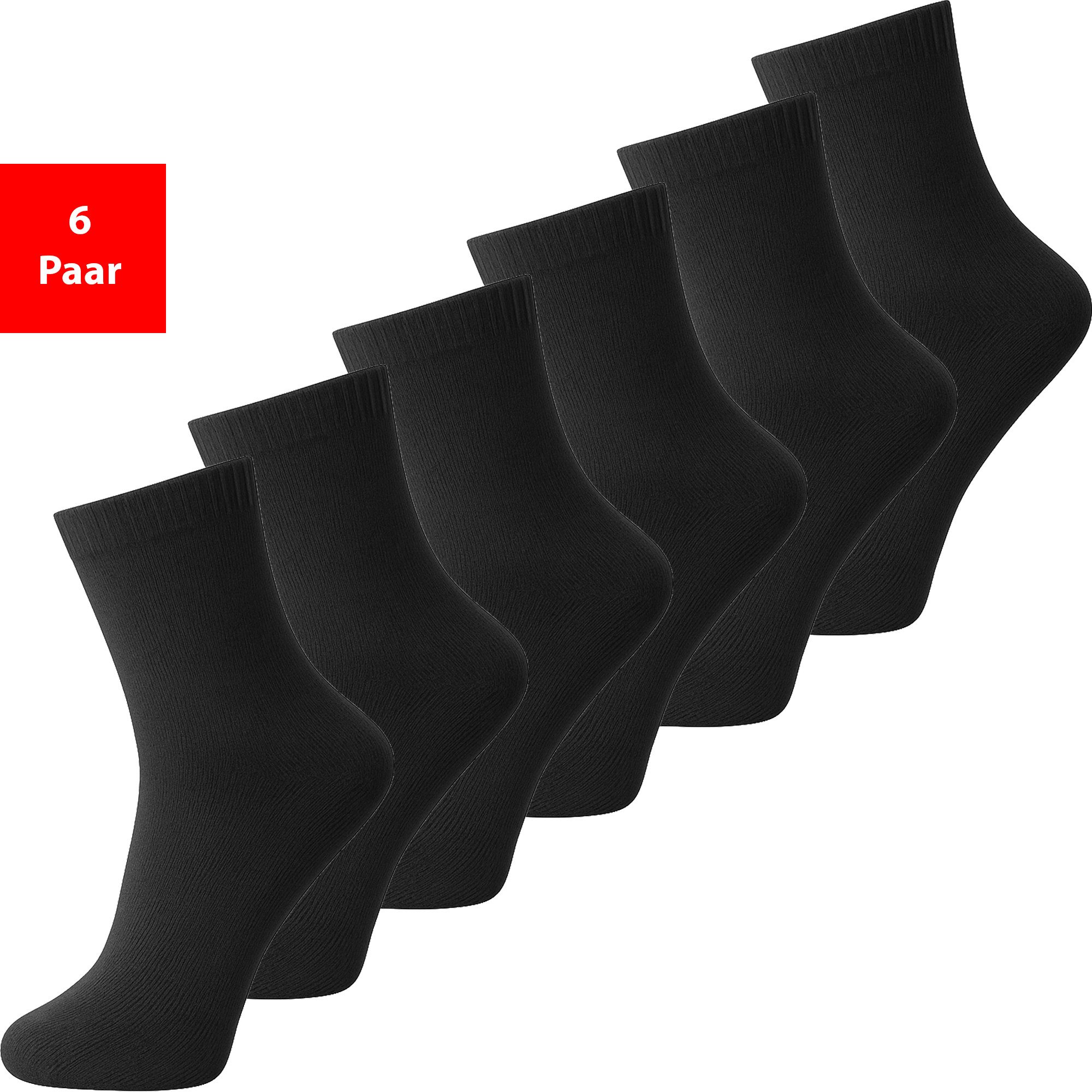 Thermosocken 6, 12 Paar Damen & Herren Thermo Socken mit Frottee