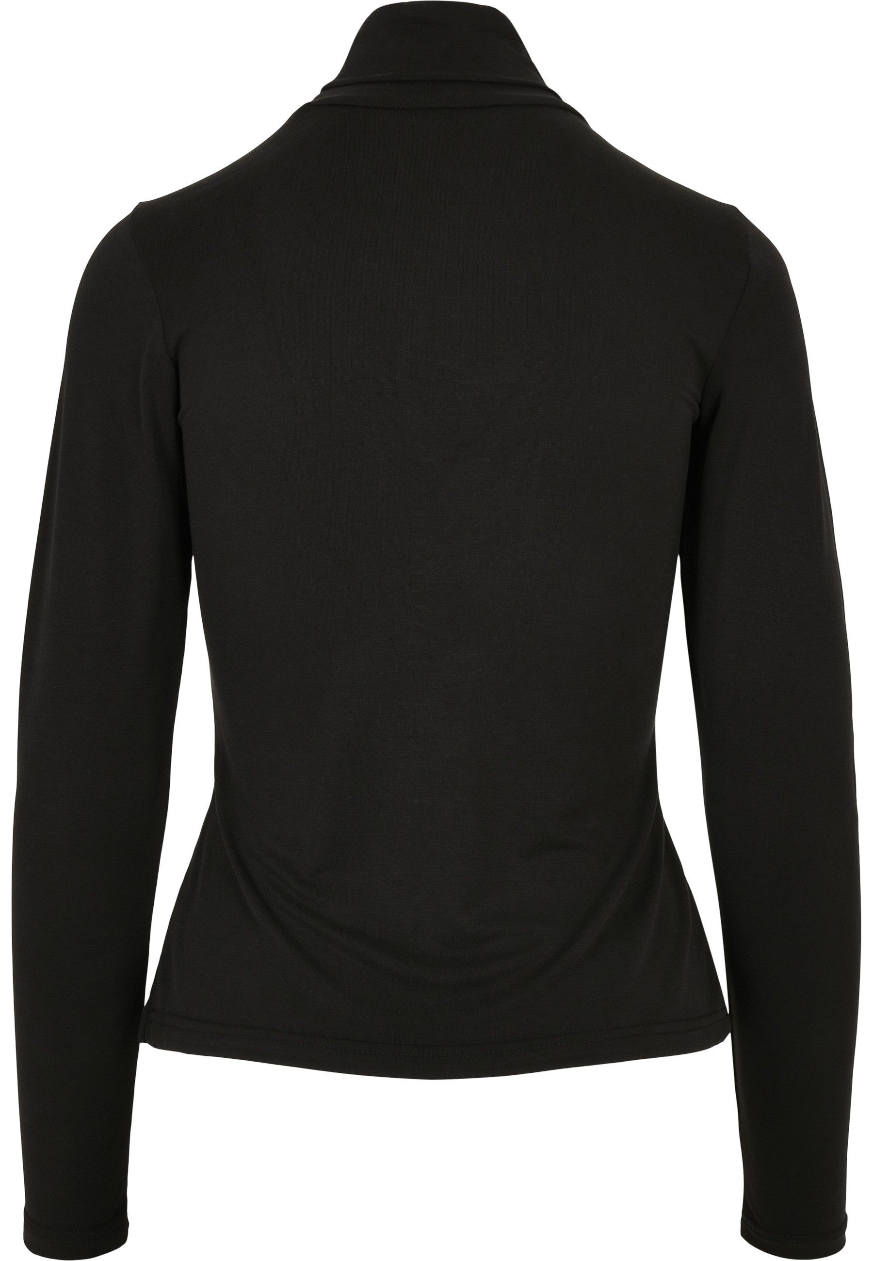 URBAN CLASSICS Langarmshirt Urban Classics Damen Ladies Modal Turtleneck Lo günstig online kaufen