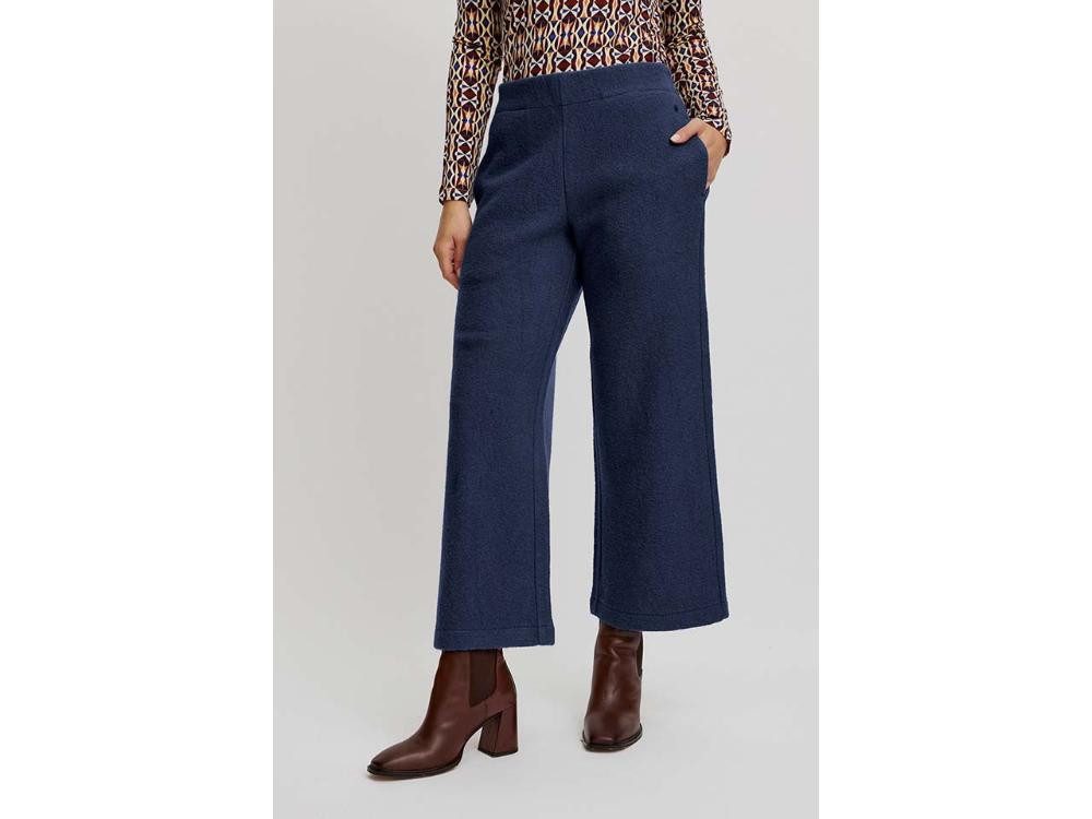 Tranquillo Stoffhose tranquillo Damen-Hose aus reinem Wollfleece