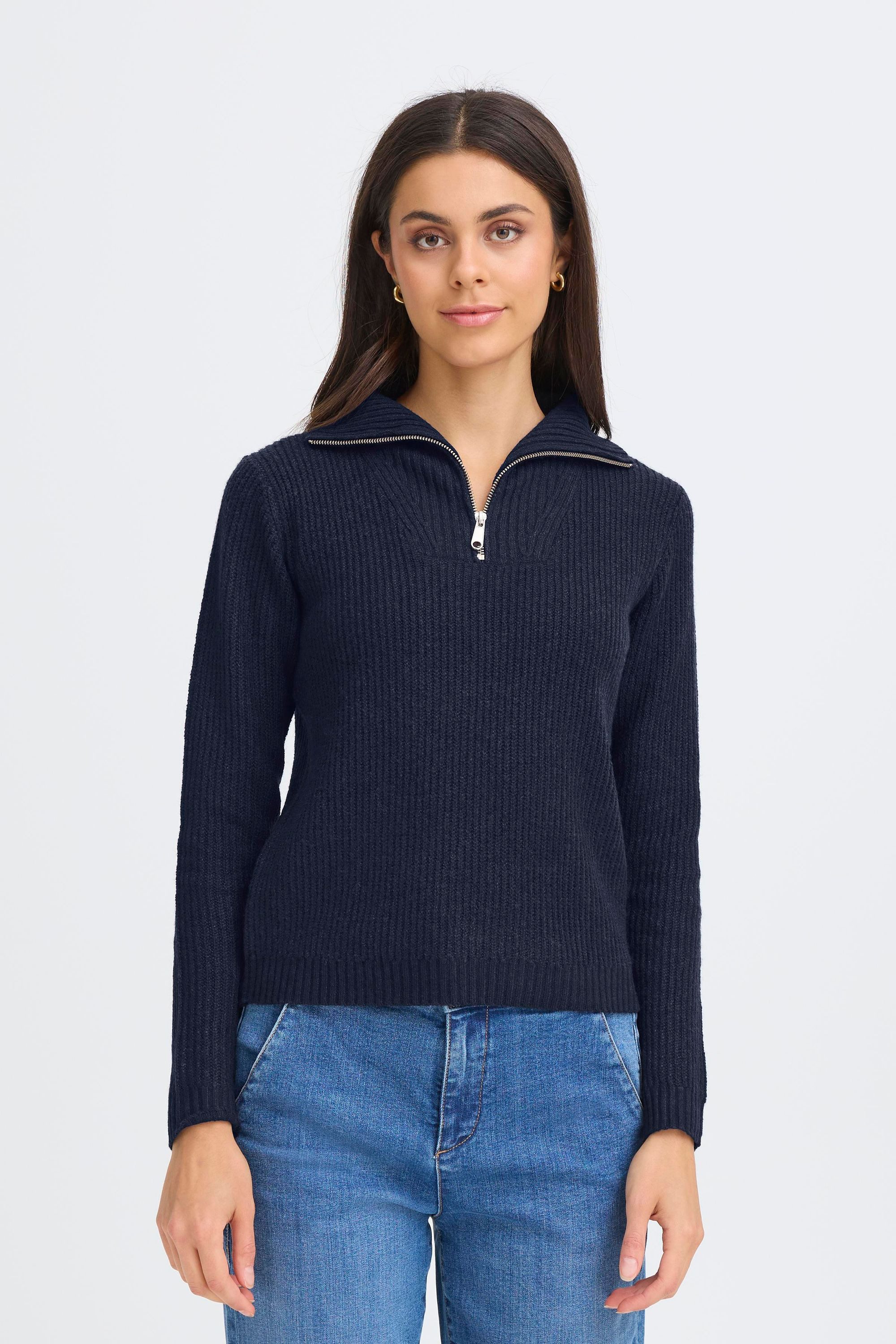 OXMO Troyer OXBMMOLARA HALFZIP Kuscheliger Troyer günstig online kaufen