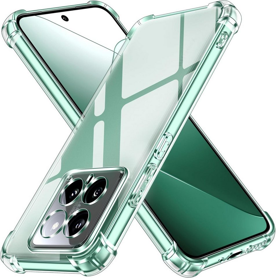 Widmann-Shop Handyhülle Hülle für Xiaomi 14/T 14T Pro 14 Ultra Hülle Case Klar Kratzfest