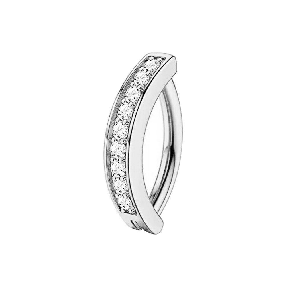 Taffstyle Bauchnabelpiercing Bauchnabelpiercing Clicker Scharnier Top günstig online kaufen