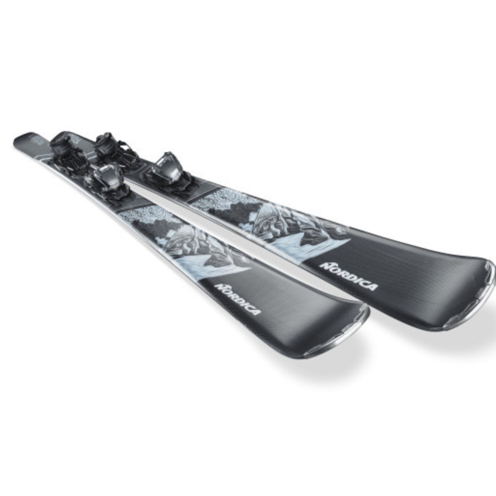 Nordica Allmountaincarver Nordica Wild Belle 74 + TP2COMP10 FDT 25/26 Damen Skiset 0A5445SA-001, Skiset mit Bindung