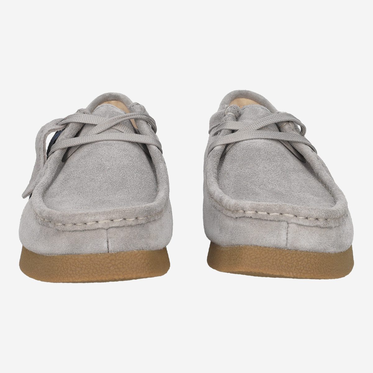 Clarks Clarks WallabeeEVOSh 26181477 4, Schnürschuhe, Grau, Damen Schnürsch günstig online kaufen