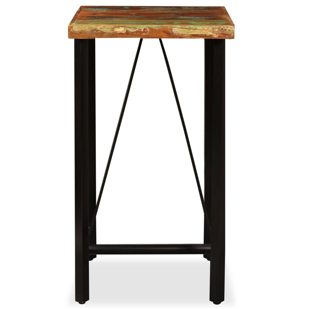 vidaXL Esstisch Bartisch Altholz Massiv 60x60x107 günstig online kaufen