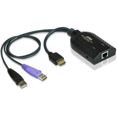 Aten USB-HDMI-Virtual-Media-KVM-Adapter Netzwerk-Switch