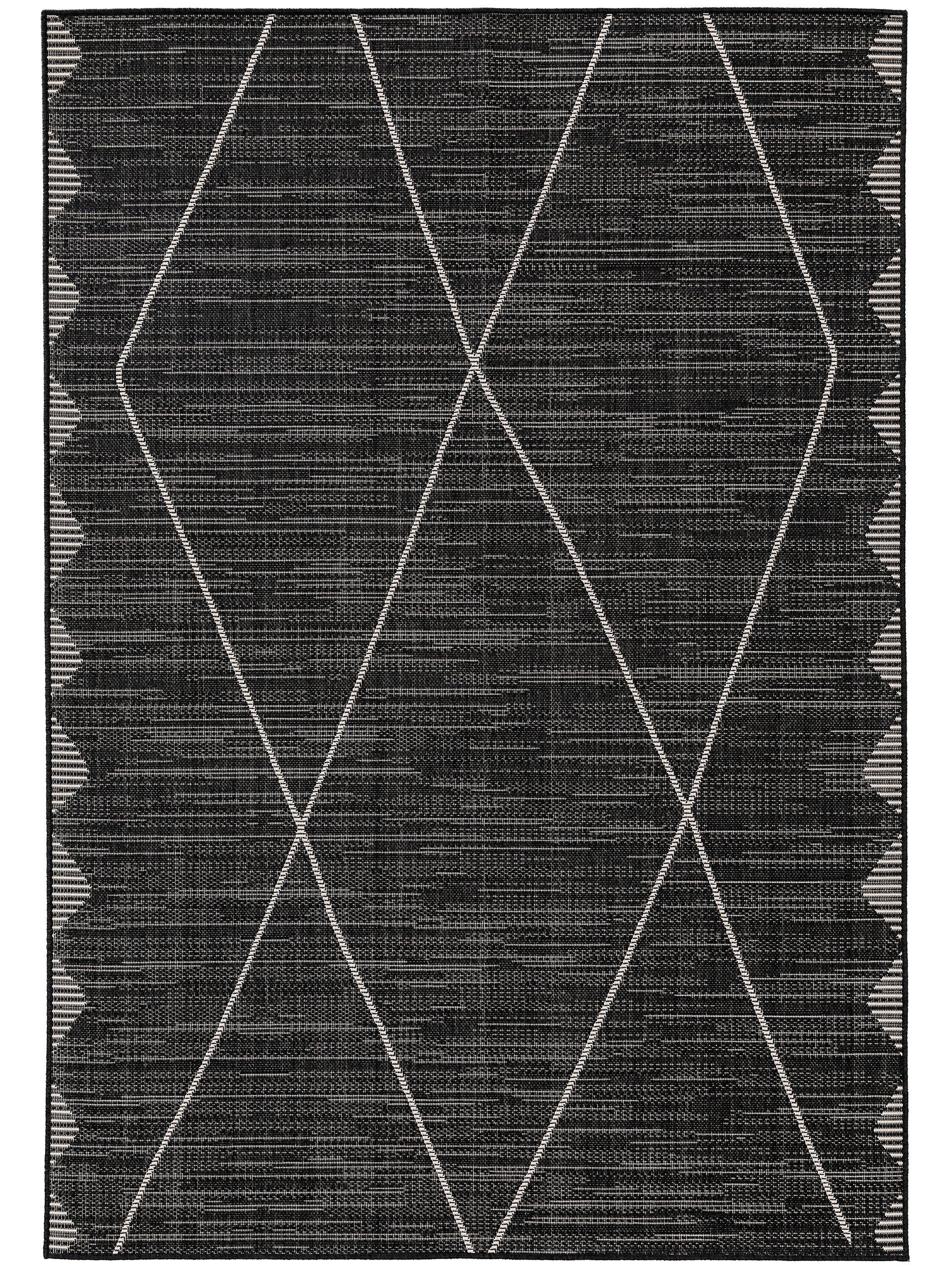 Outdoorteppich Diego, benuta, rechteckig, Kunstfaser, Ethno-Style, Höhe: Wohnzimmer 5 Berber, mm