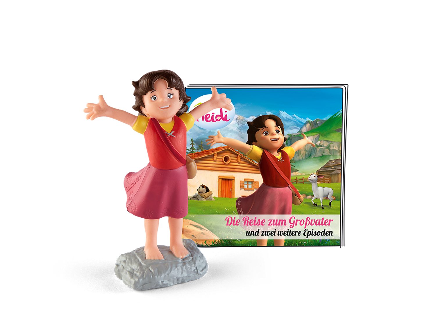 tonies Hörspielfigur Toniefigur, (für die Toniebox, 1-St., Magnethaftend & handbemalt), Hören, Spielen & Sammeln