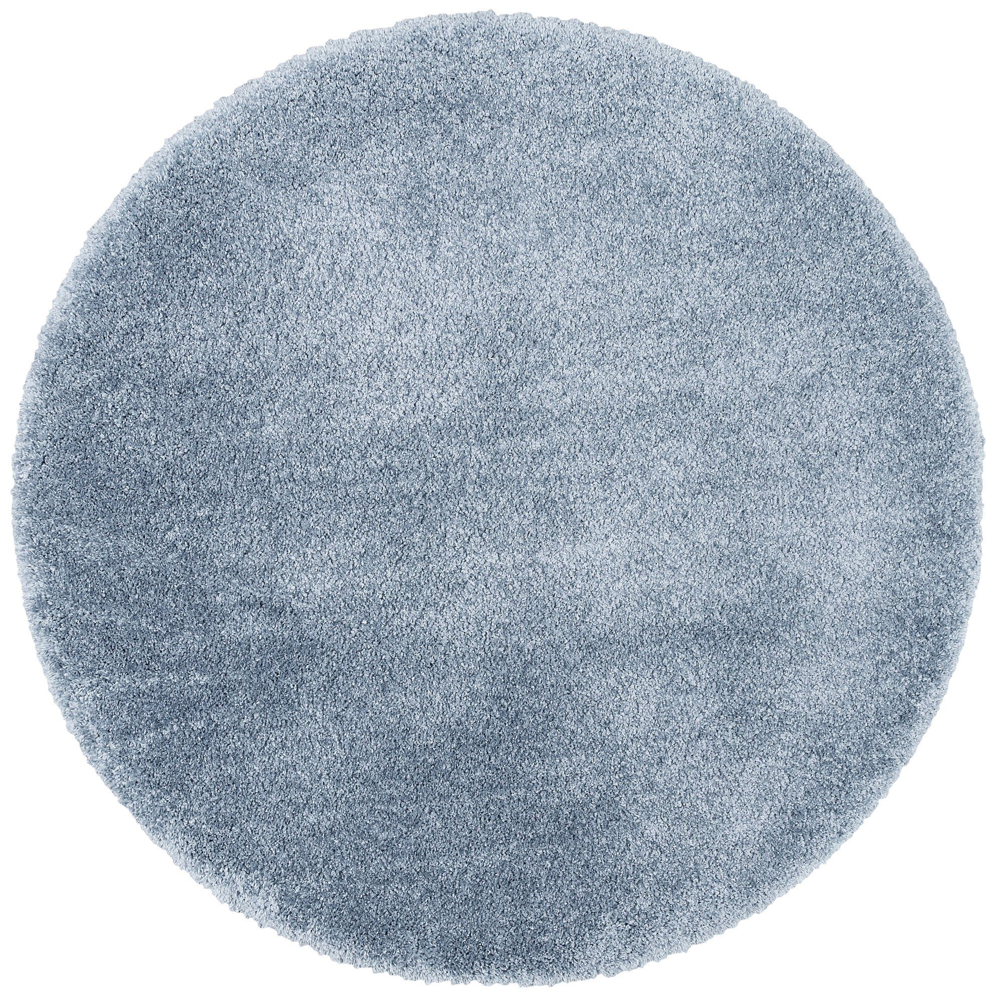 Hochflor-Teppich Luxus Hochflor Shaggy Teppich Dream Rund