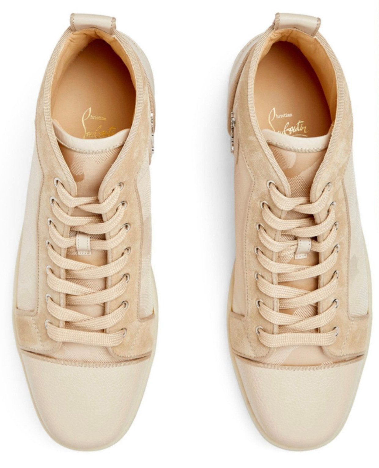 CHRISTIAN LOUBOUTIN Sneakers Louis Orlato Schuhe Turnschuhe Camo High Top Trainers Sneaker