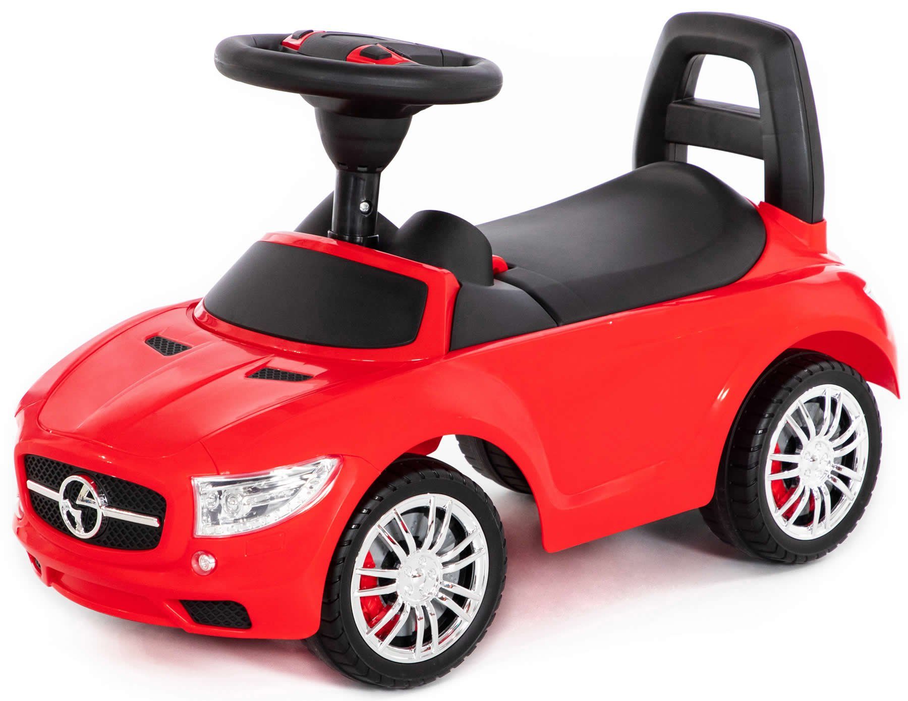 Rutscherauto Rutscherfahrzeug rot Super Car Nr.1 mit Sound