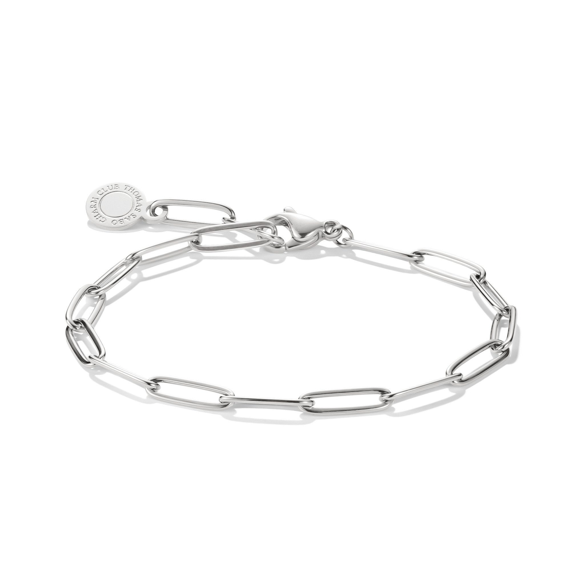 THOMAS SABO Charm-Armband Charm Armband Silberfarben