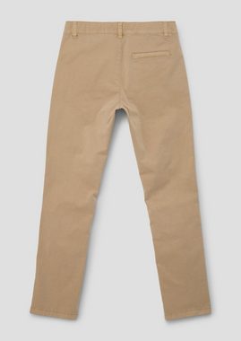 s.Oliver Stoffhose Elastische Chinohose aus Twill Garment Dye