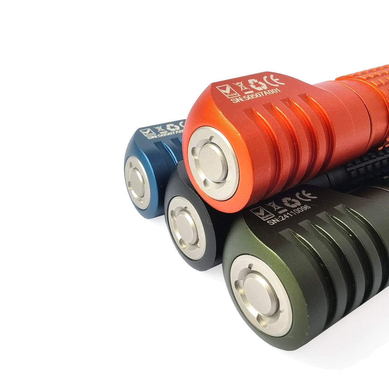 Manker LED Stirnlampe E02 III CW 10440 / AAA-Stirnlampe 560 Lumen Winkellampe mit Akku (1-St)