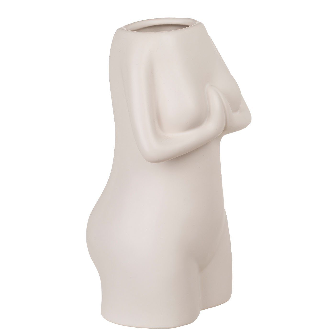 ReWu Dekovase Kermaik-Vase Womens Body Weiß günstig online kaufen