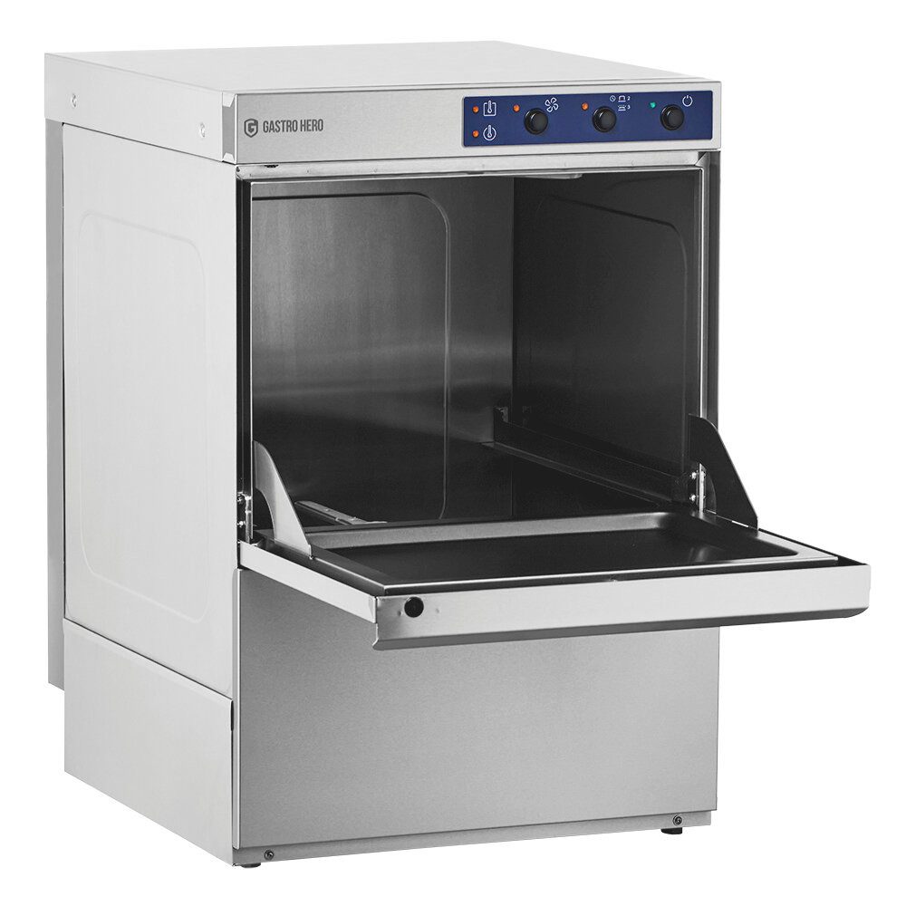 GastroHero Dönergrill Geschirrspülmaschine 50x50 ECO GSME54SL 230/400V Gastro, 4900 W