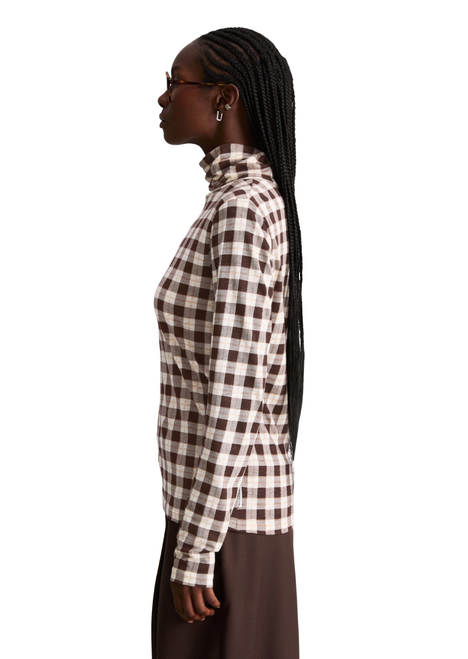 Marc O'Polo DENIM Langarmshirt aus gepeachtem Slub Jersey – Bild 2 von 5