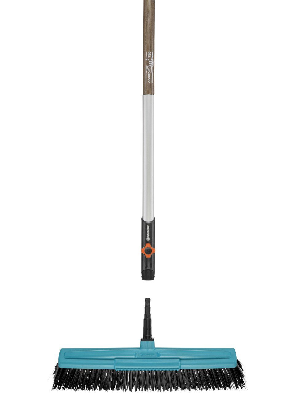 GARDENA Rechenbesen Gardena Straßenbesen inkl. Stiel 45 cm