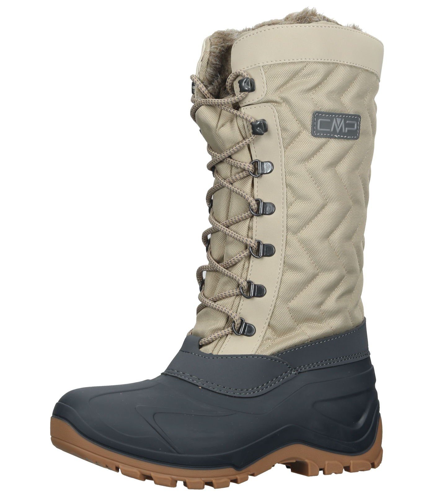 CMP Stiefel Leder/Textil Snowboots Cream (03201729) | Stiefel