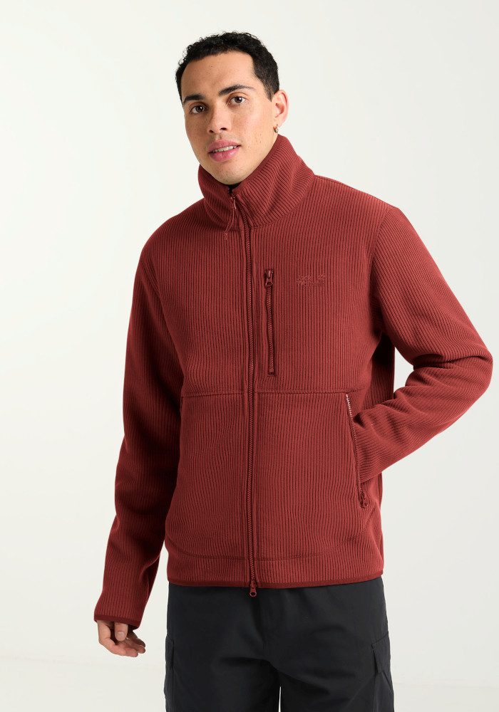 Jack Wolfskin Fleecejacke LAKE RIDGE JKT M Fleecejacke, weich, wärmend