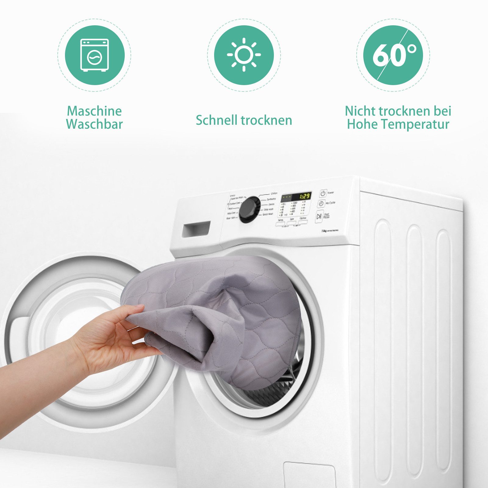 nobleza Hundewindel Welpenunterlage Inkontinenzunterlage Waschbar