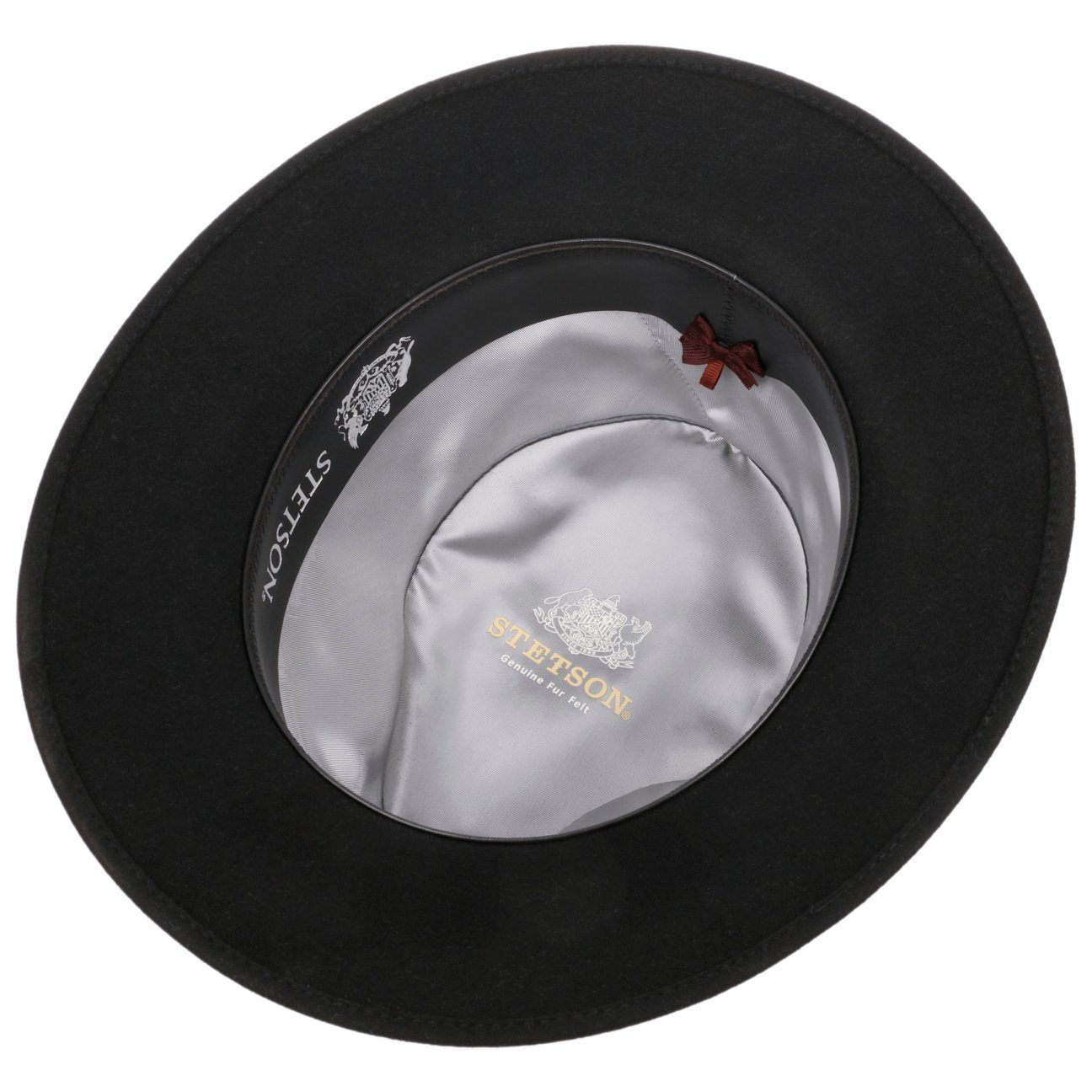 Stetson Filzhut (1-St) Filzhut mit Ripsband, Made in the EU