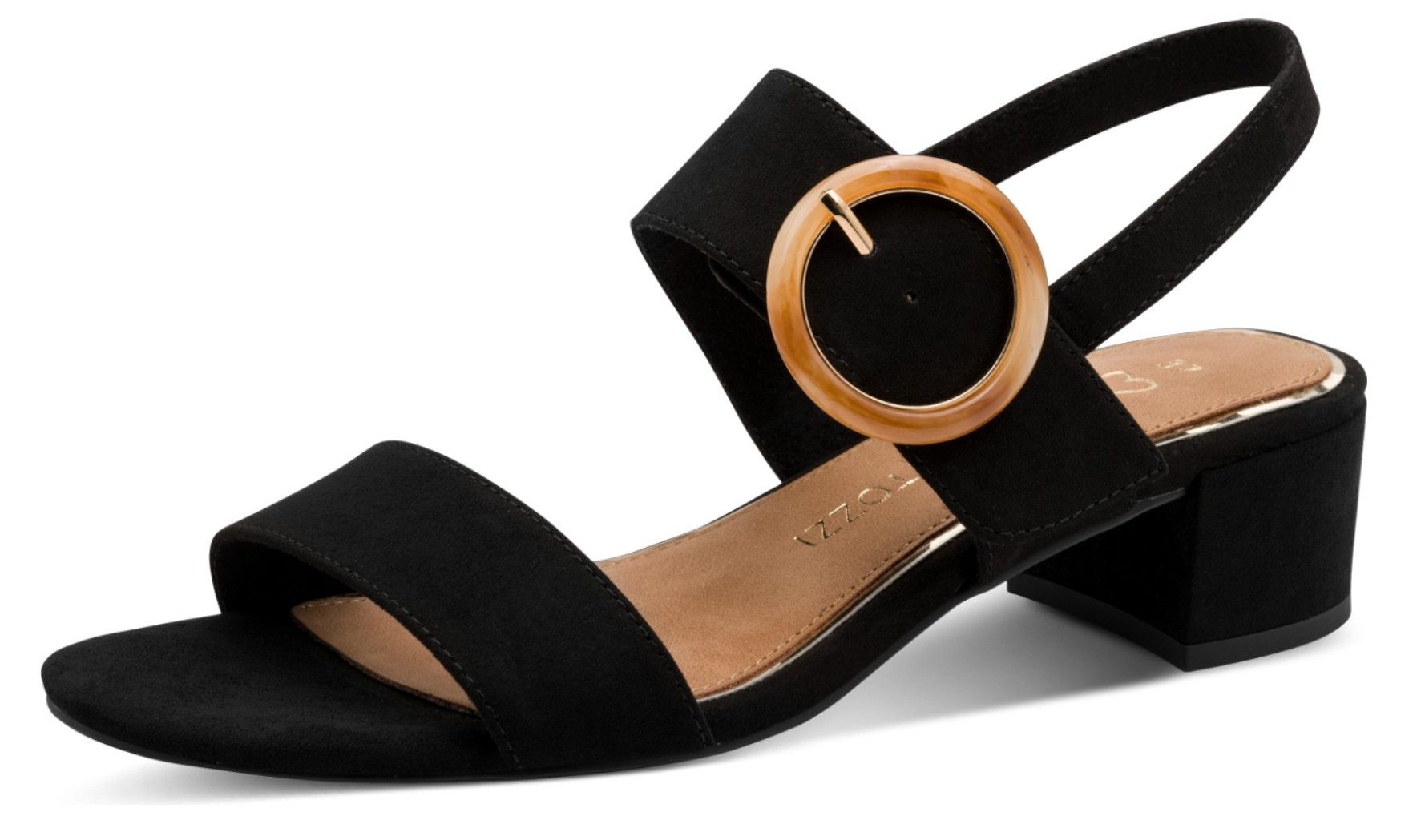 marco tozzi 2-28202-44 001 Black Sandale