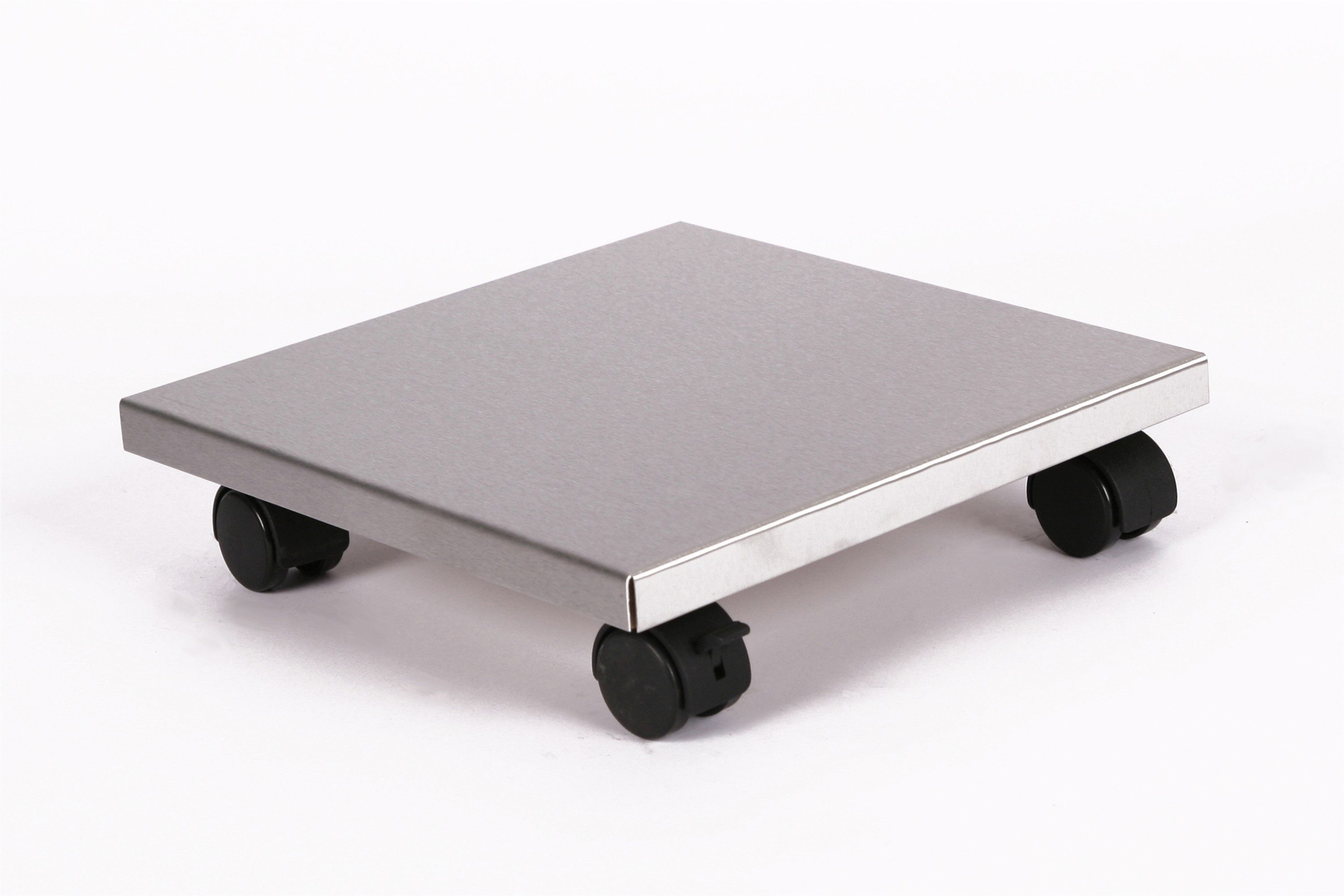 Szagato Pflanzenroller Möbelroller ALU Edelstahl 30 cm 40 cm 50 cm (Alle Ausführungen) – Bild 2 von 3