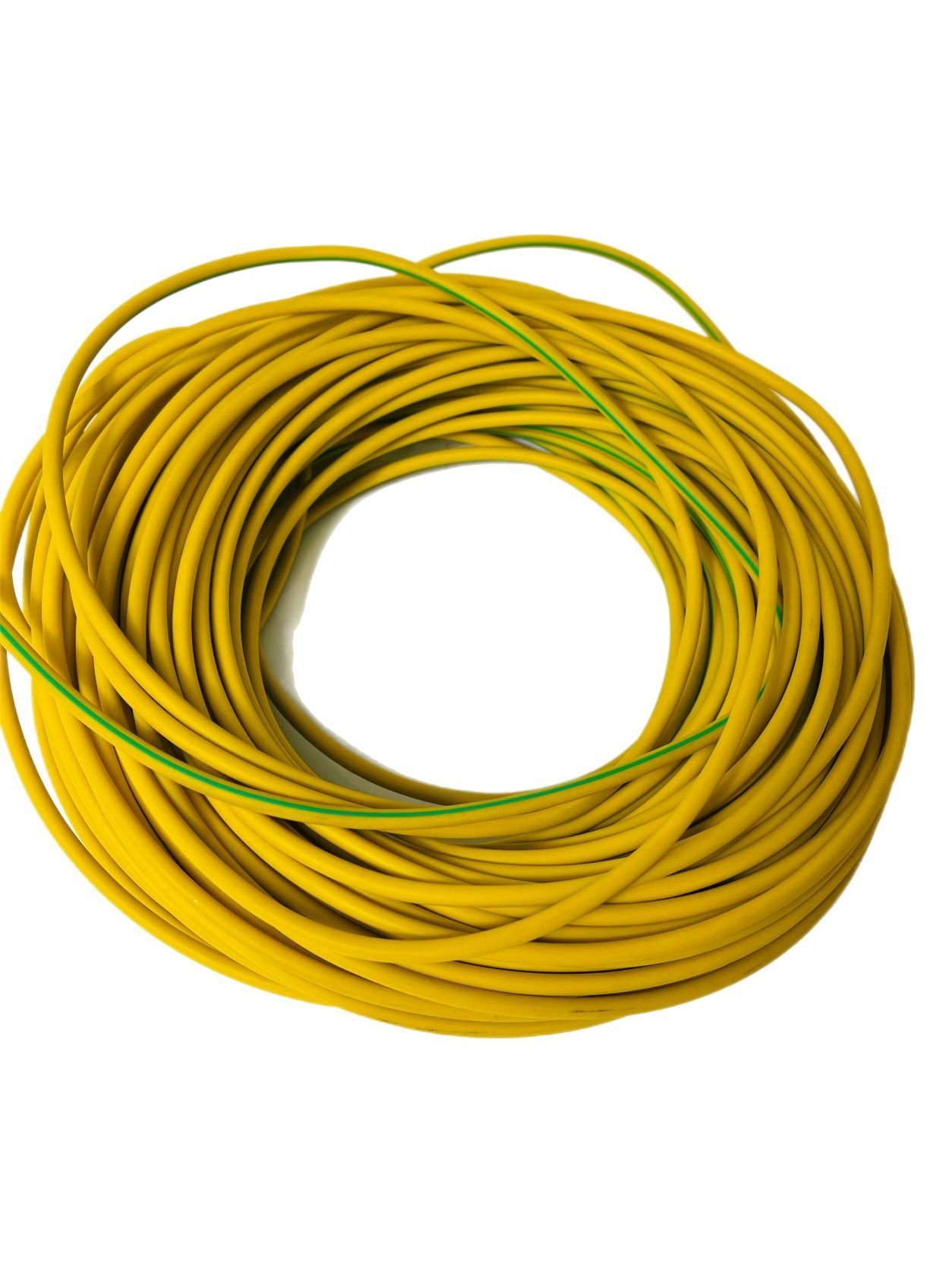 Stromkabel VaGo-Tools gelb-grün H07V-K, Batteriekabel H07V-K Stromkabel, 2m H07V-K 10mm²
