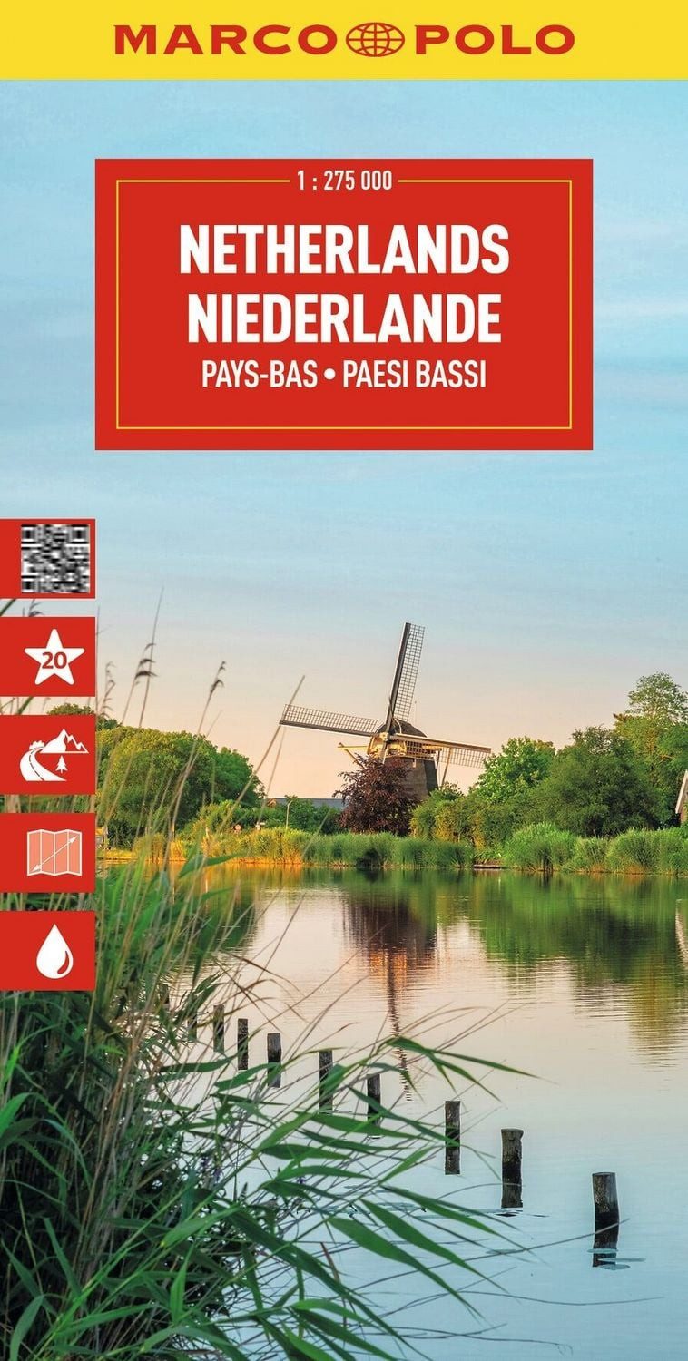 MARCO POLO Reisekarte Niederlande 1:275.000 / Marco Polo