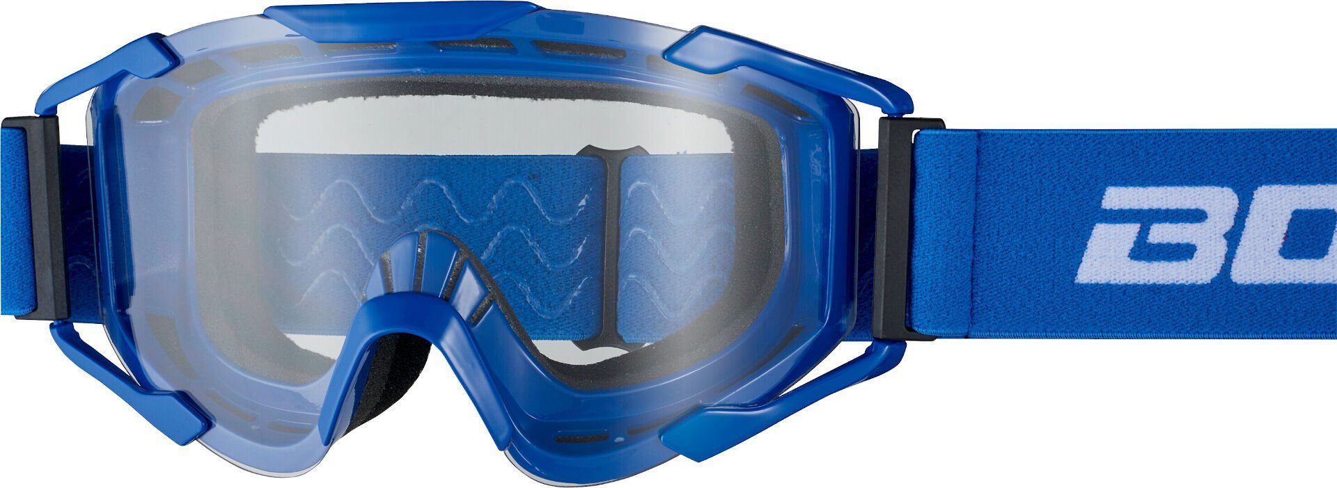 Bogotto Motorradbrille Brille Motocross Blue/White B-ST