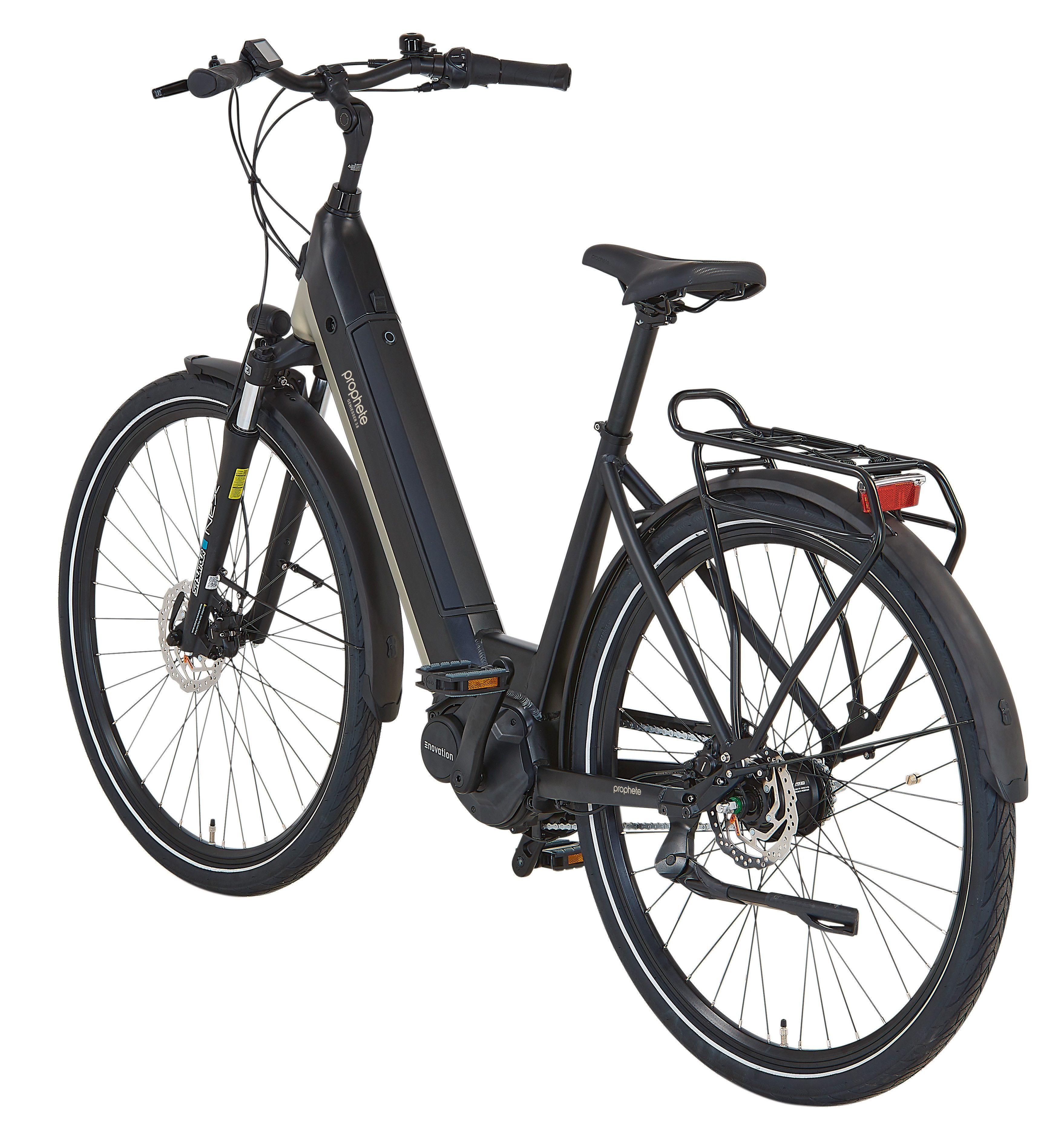 Prophete E-Bike Cityrad Geniesser 3.8, 7 Gang Shimano Nexus Schaltwerk, Nabenschaltung, Mittelmotor, 360 Wh