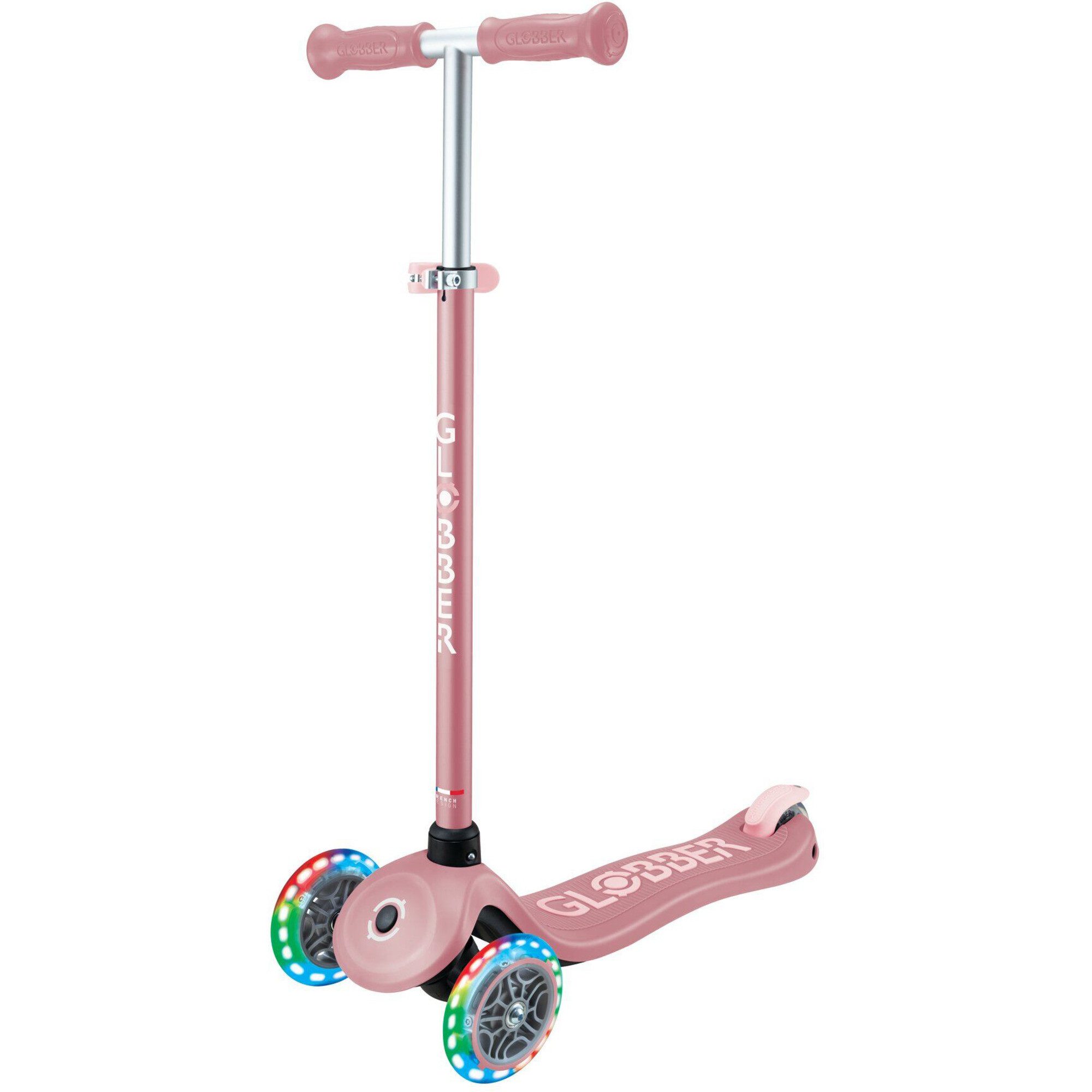 Globber Scooter GLOBBER Primo Plus Lights inkl. Helm, Scooter