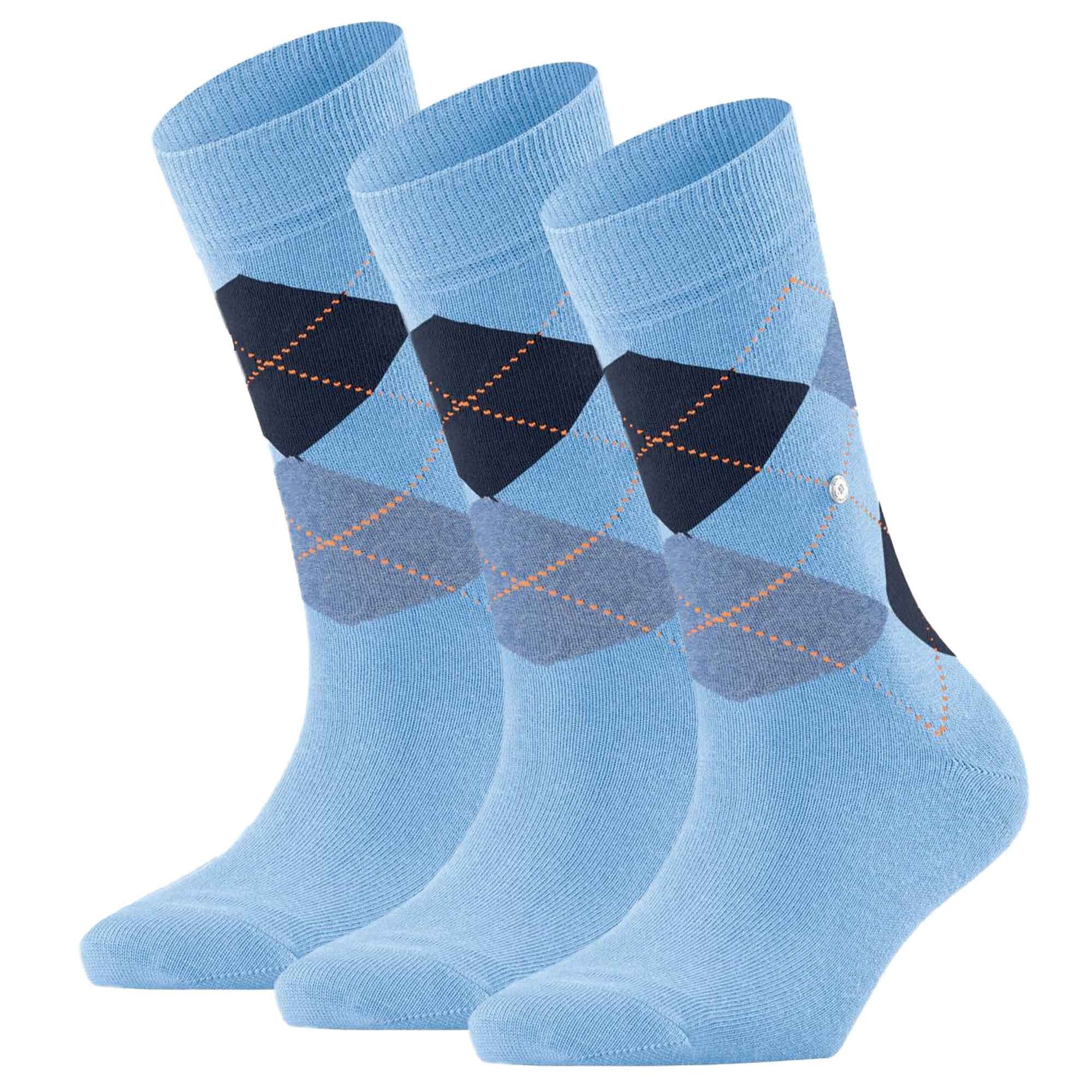 Kurzsocken Damen Socken 3er Pack Baumwollmischung Queen