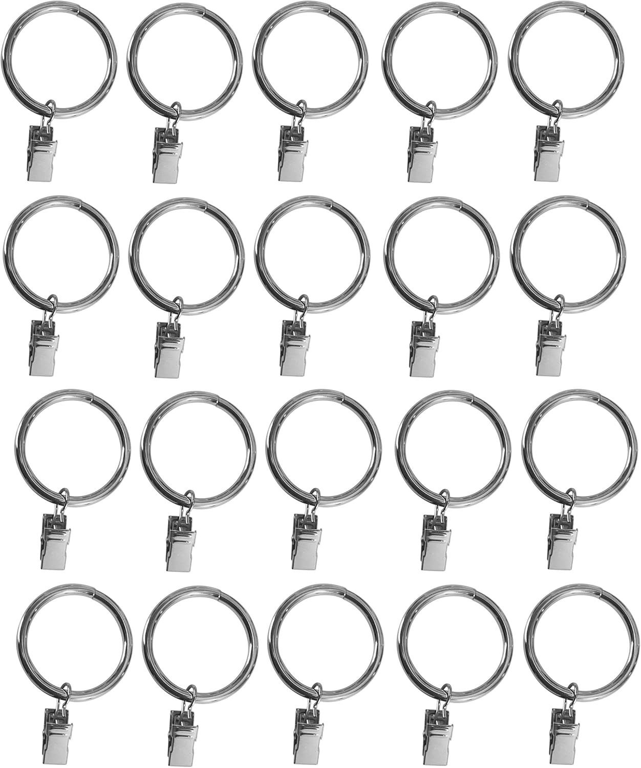 FELIXLEO Gardinenring 40er Pack Vorhangklammern mit günstig online kaufen