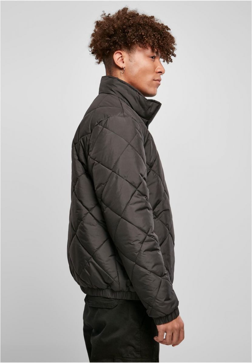 URBAN CLASSICS Outdoorjacke Diamond Quilted Short Jacket Herrenjacke