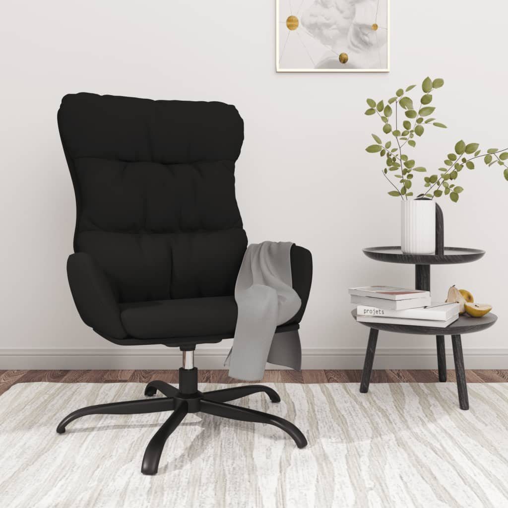 furnicato Sessel Relaxsessel Schwarz Stoff