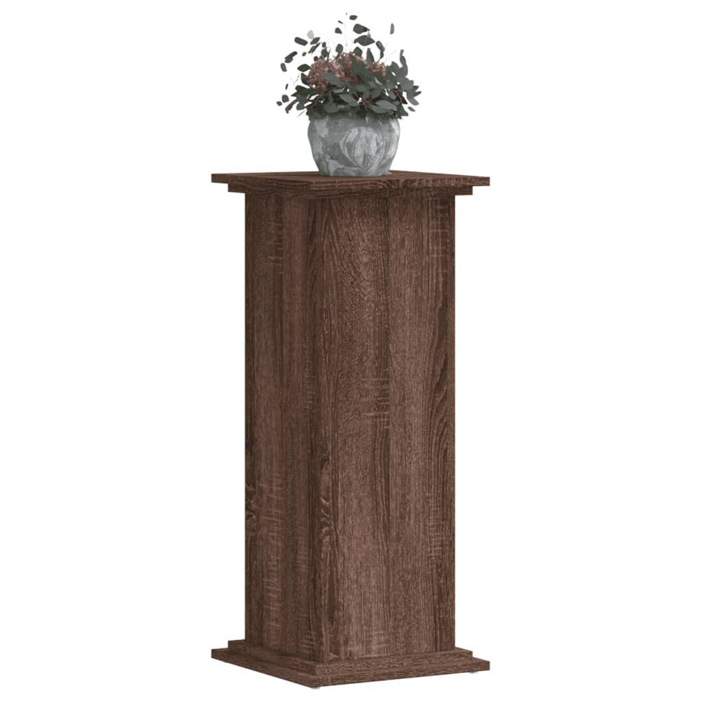 vidaXL Blumenständer Pflanzenständer Eichen-Optik 33x33x80 cm günstig online kaufen