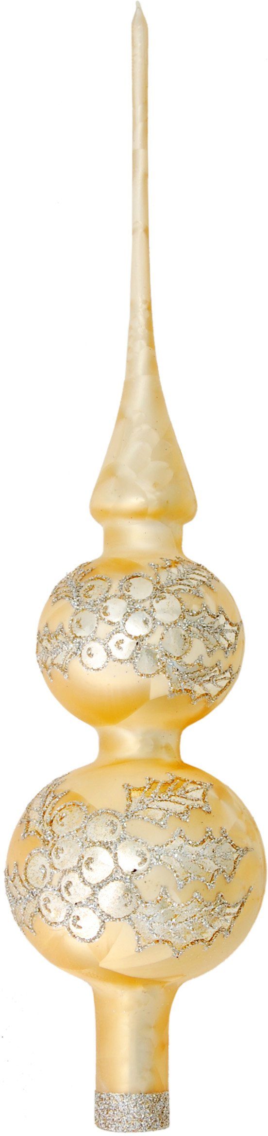 Krebs Glas Lauscha Christbaumspitze KGL03380, Weihnachtsdeko, Christbaumsch günstig online kaufen