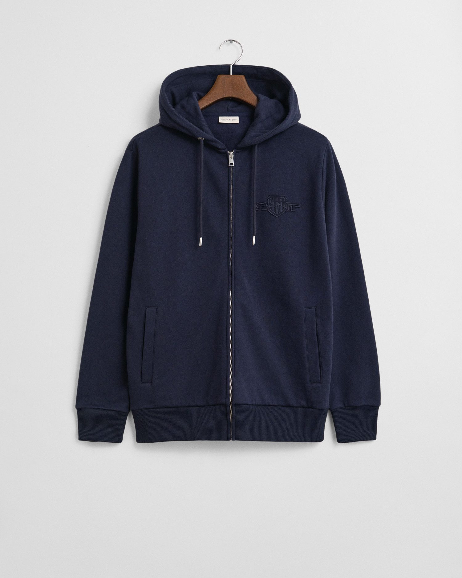 Gant Kapuzensweatjacke TONAL SHIELD FULL ZIP Sweatjacke, regular fit günstig online kaufen