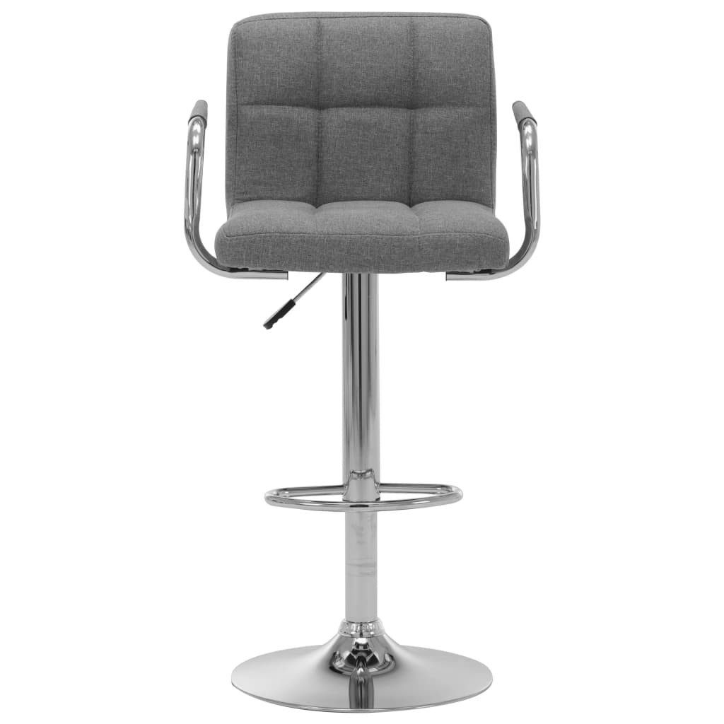 vidaXL Barhocker Barhocker Hellgrau Stoff (1 günstig online kaufen