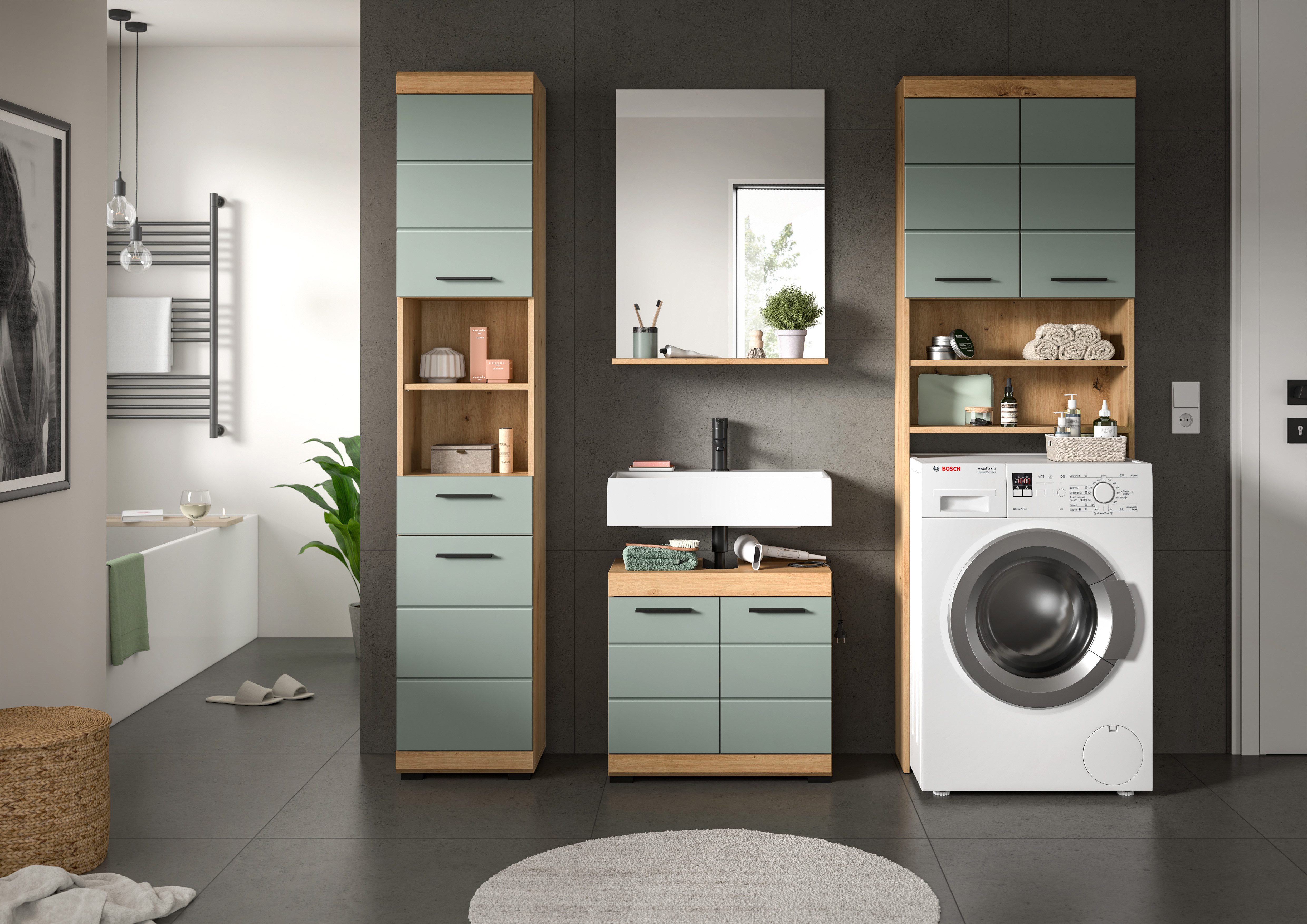 INOSIGN Badmöbel-Set Siena, 4 teilig, bestehend aus:, (Set, 4-St., TOPSELLE günstig online kaufen